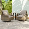 EAGLE PEAK Bistro Table and Chairs, Outdoor Bistro Set - 2 of 4