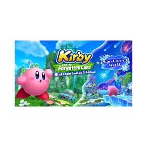 Kirby and the Forgotten Land + Star-Crossed World - Nintendo Switch 2 (Digital) - 1 of 4