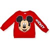 Disney Mickey Mouse Boys Sweatshirt and Pants Set for Toddler and Little Kids - 4 of 4