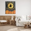 Stupell Industries Happy Halloween Forest Witch Canvas Wall Art - 2 of 4