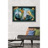 Trends International Aquaman and the Lost Kingdom - llustration Framed Wall Poster Prints - 2 of 4