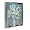 Stupell Industries White Daisy Blooms Abstract Flowers Floating Frame Canvas Art - 2 of 4