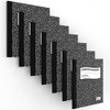 Premium Composition Notebook - Black, Wide-ruled, 7.5 X 9.8 Inches, 100 Sheets (48 Packs) - 2 of 4