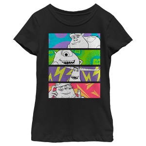 Girl's Monsters at Work Monster Comics T-Shirt - 1 of 4