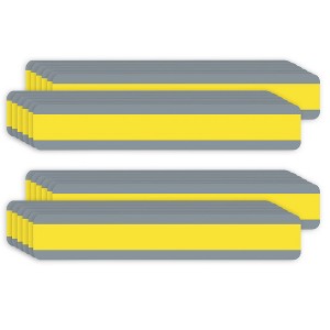 Ashley Productions® Double Wide Sentence Strip Reading Guide, 1-1/4" x 7-1/4", Yellow, 12 Per Pack, 2 Packs - 1 of 2