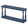 NicBex Elegant and Vintage Console Table with Vase-Leg Design,Narrow Entryway Table with Bottom Shelf for Living Room,Hallway - 2 of 4