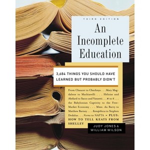 An Incomplete Education - 3rd Edition by  Judy Jones & William Wilson (Hardcover) - 1 of 1