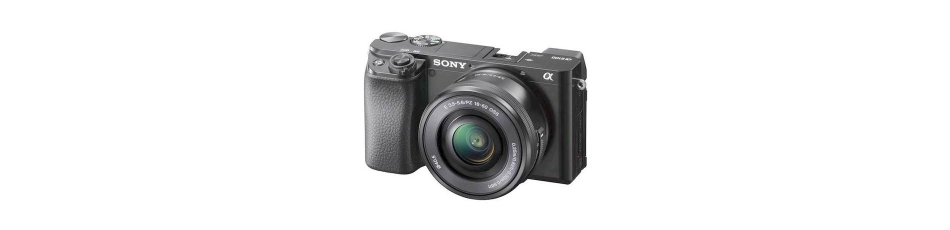Sony Alpha a6100 24.2MP Mirrorless Camera - Black (with 16-50mm Lens Kit)