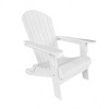 WestinTrends Tuscany HIPS Outdoor Patio Folding Adirondack Chair (Set of 8) - 4 of 4