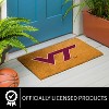 EvergreenNCAAVirginia Tech Hokies Logo Natural Coir 28 x 16 Inches Indoor Outdoor Doormat - 3 of 4