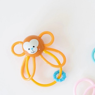 Manhattan Toy Winkel Monkey Rattle & Sensory Teether