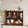 3-Tier Kids Bookshelf & Toy Storage Organizer - 5 Cubby Cabinet, Small Bookcase for Bedroom, Playroom, School, Living Room, Nursery Storage Shelf - 2 of 4