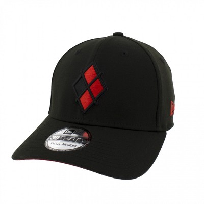 Adult Harley Quinn Logo New Era 39Thirty Hat - Medium/Large