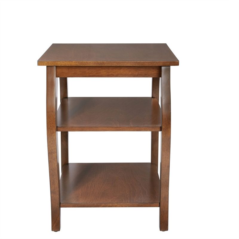 Aurora Solid Wood 2-Shelf Side Table - Powell, 3 of 15