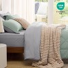 Bedsure Comforter Set – Bed in a Bag with Contrast Color Solid Design, Soft All-Season Bedding Set - 4 of 4