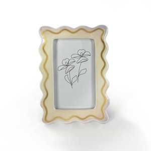 Ceramic Picture Frame Pearlescent - Bullseye's Playground™ - 1 of 3