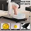 Reclining Pedicure Chair with Stool & Massage Basin, 360 Swivel Hydraulic Height-Adjustable Salon Chair for Spa & Home Use - 4 of 4