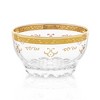 Set of 6 Water Glasses with Rich Gold Design – Classic Touch Decor