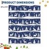 Christmas Washable Rug for Home Decor,Indoor Non Slip Carpet,Soft Low Pile Rugs with Xmas Tree Reindeer Snowflake for Entryway,Living Room,Bedroom - 2 of 4
