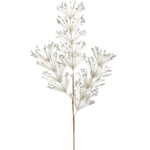 Faux Pine Spray with Sequin Accents 33.25 Inches Set of 12 by Melrose - 1 of 3