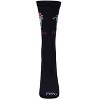 Memoi Women's Cat-a-Tonic Rayon From Bamboo Crew Socks Black 9-11 - 2 of 3