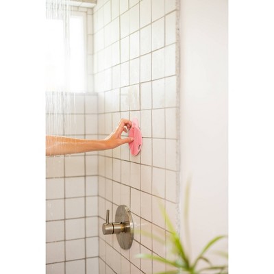 Pink Recycled Plastic Bathroom Hook for Shower Tools
