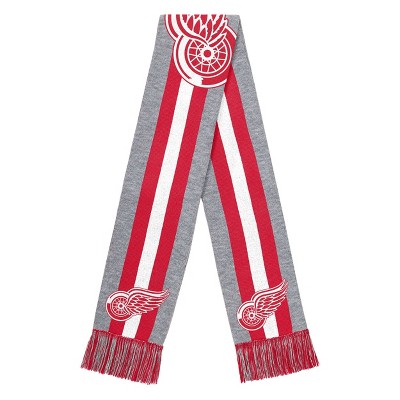 NHL Detroit Red Wings Gray Big Logo Scarf