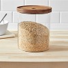 Glass Storage Canister with wood lid - Extra Small - Threshold™