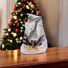Unique Bargains Christmas Hat Sequined Antlers Christmas Hat Non-woven Fabric 11.02"x15.35" 1 Pc - 2 of 4