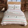 Great Bay Home Christmas Reversible Quilt Set With Shams - image 4 of 4