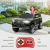 Licensed Toyota Land Cruiser 12V Kids Ride-On Car Truck, 2-Seater, 3 Speeds, Remote Control, LED Lights, Music & Horn - 4 of 4