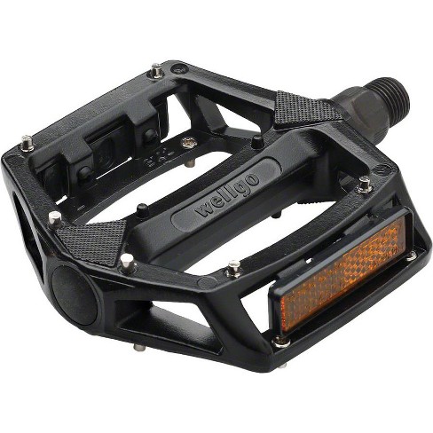 Wellgo B087 Bmx mountain Platform Pedals 1 2 Aluminum Body Removable Pins Black Target