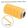 Unique Bargains Flat DIY Crafts Art Handmade Leather Sewing Waxed Threads - 2 of 3