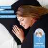 Luxury Soft Brushed 1800 Series Microfiber Duvet Cover Set - Hypoallergenic, TWIN, Black - 2 of 3