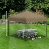 GustoWave 10x10 Ft Pop Up Canopy Tent Outdoor Canopy for Patio, Backyard - 3 of 4