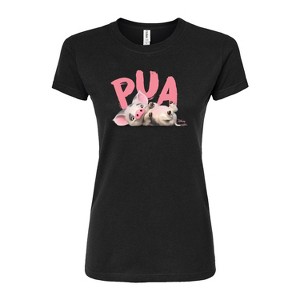 Women's - Disney - Pua The Pig Fitted Graphic T-Shirt - 1 of 2