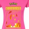 Women's - Pokémon - Charmander Retro Gamer Fitted Graphic T-Shirt - 2 of 3