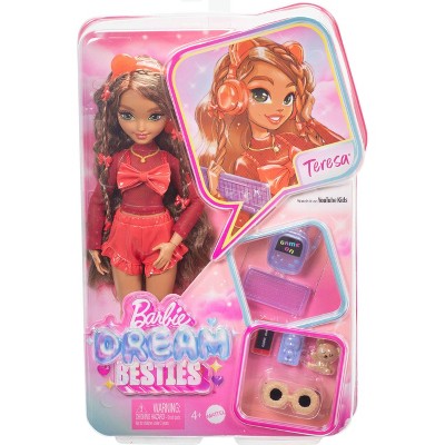 Teresa Fashion Doll with Video Game Accessories and Brown Hair