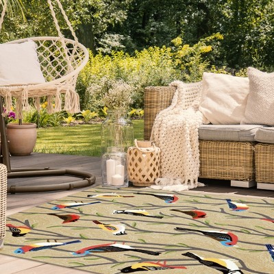 Handmade Multi-Color Synthetic Tufted Rectangular Rug 42" x 66"
