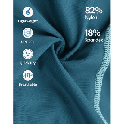 Charmo Girls Color Block Swimsuit One Piece Swimwear Athletic Competition Bathing Suit Teal / Aqua Combo 9-10 Years — фото 4