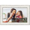 PosterPalooza | Photo Size Ornate White Picture Frame - UV Acrylic, Foam Board Backing, Hanging Hardware - 2 of 4