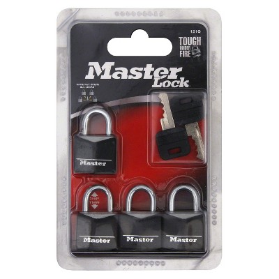 padlock set with master key