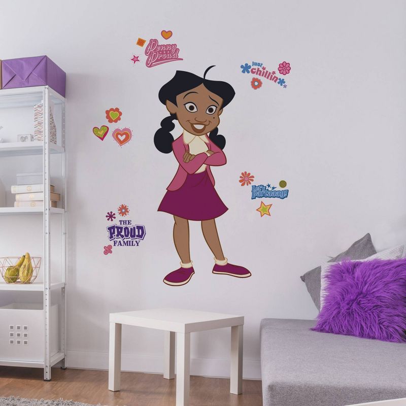 The Proud Family Penny Giant Kids&#39; Wall Decals - RoomMates, 5 of 9