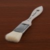 Mimik Synthetic Goat Hair Mottler Paint Brush - Short Handle Flat Watercolor Brush- Soft, Absorbent, Synthetic Paint Brush for Watercolor, Oil & - 3 of 4