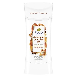 Dove Beauty Limited Edition Holiday Treat Antiperspirant & Deodorant Stick - Cinnamon Pumpkin Pie - 2.6oz - 1 of 4