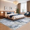 Machine Washable Area Rugs, Abstract Indoor Floor Rugs, Non-Slip Backing Rugs, Low Pile Area Rugs, Living Room, Bedroom, Nursery - 3 of 4