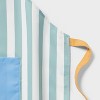 Adult Striped Apron Green - Pillowfort™ - 4 of 4