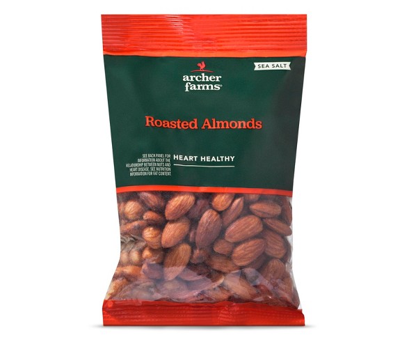 Salted Roasted Almonds 3.5oz - Archer Farms