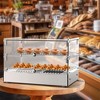 22'' Commercial Food Warmer Display Case, Countertop Warmer Display Case, Commercial Food Warmer with Adjustable Shelves - 3 of 4