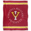 Virginia Military Institute Primary Logo Silky Touch Blanket White 50x60 - 2 of 4